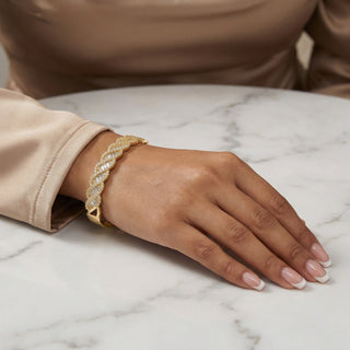 Golden Vine Diamond Bracelet