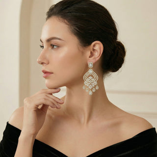 Petal Chandeliers in Gold