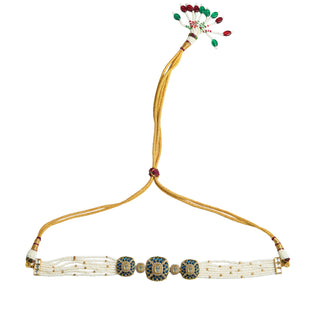 Neelambar Pearl Choker Set
