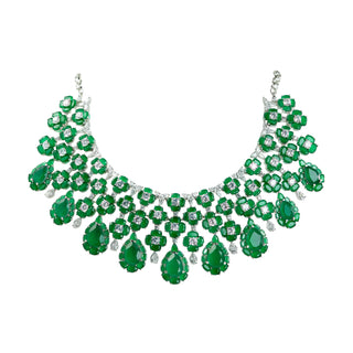 Emerald Garden Majesty Necklace Set