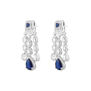 Aura Sapphire Danglers