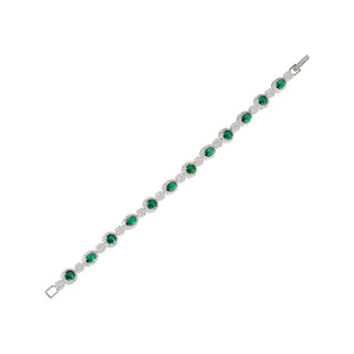 Serene Emerald Tennis Bracelet