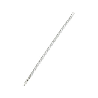 Heartline Tennis Bracelet
