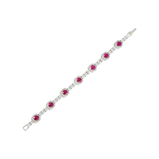 Scarlet Poise Diamond Bracelet