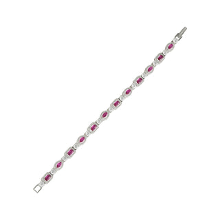 Ruby Royale Tennis Bracelet