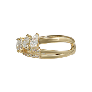 The Twisted Ring In Gold