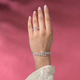 Ethereal Drop Bracelet & Ring Set