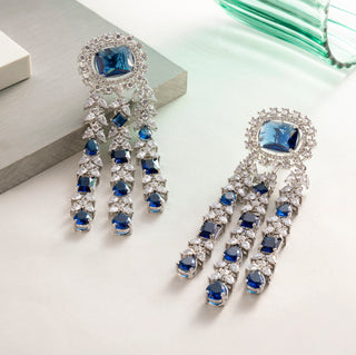 Sapphire Rhapsody Earrings