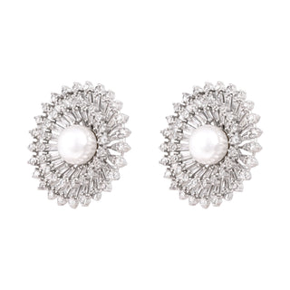 Sunburst Pearl Studs
