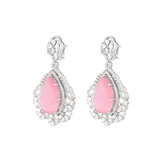 Velour Pink Royale Earrings