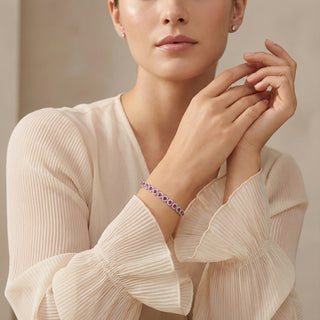 Blush Ruby Bracelet