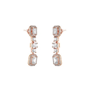 Linear Diamond Earrings